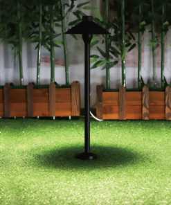 LED Φωτιστικό Καρφί Κήπου Μαύρο 7W V-TAC PRO Samsung Chip IP65 Θερμό 3000K – 20316