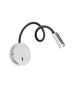 IDEAL LUX Επιτοίχιο Φωτιστικό Ανάγνωσης FOCUS-2 LED 3.5W 3000K Χρωμίου – 203188