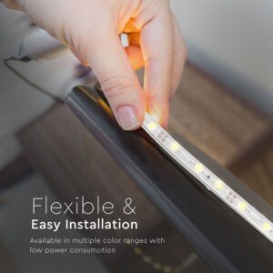 LED Ταινία 5W V-TAC Dimmable 420lm/m Αδιάβροχη IP65 Μπλε 5 Μέτρα – 212035