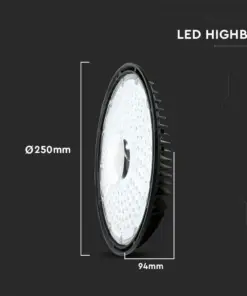 LED Καμπάνα V-TAC PRO Samsung Chip 100W ψυχρό λευκό 6500K 90° 115lm/W – 20320