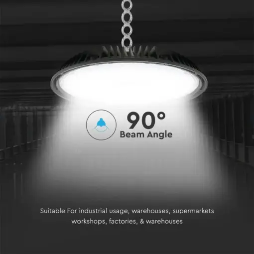 LED Καμπάνα V-TAC PRO Samsung Chip 100W ψυχρό λευκό 6500K 90° 115lm/W – 20320