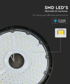 LED Καμπάνα V-TAC PRO Samsung Chip 100W ψυχρό λευκό 6500K 90° 115lm/W – 20320
