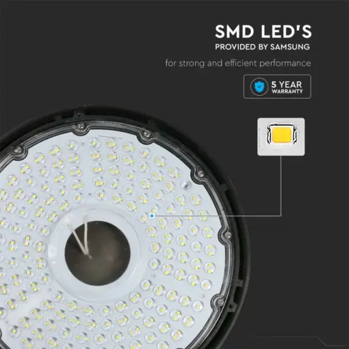 LED Καμπάνα V-TAC PRO Samsung Chip 100W ψυχρό λευκό 6500K 90° 115lm/W – 20320
