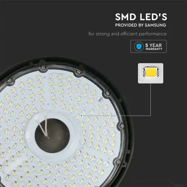 LED Καμπάνα V-TAC PRO Samsung Chip 100W ψυχρό λευκό 6500K 90° 115lm/W – 20320