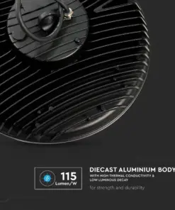 LED Καμπάνα V-TAC PRO Samsung Chip 100W ψυχρό λευκό 6500K 90° 115lm/W – 20320