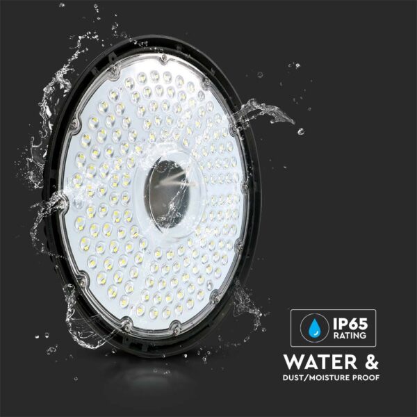 LED Καμπάνα Μαύρη 150W V-TAC PRO Samsung Chip 90° 17300lm IP65 Φυσικό 4000K – 20321