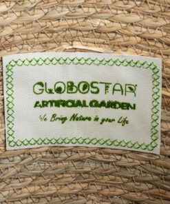 GloboStar® Artificial Garden ZAKYNTHOS 20336 ΣΕΤ 3 Διακοσμητικά Πλεκτά Καλάθια – Κασπώ Γλάστρες – Flower Pots Μπεζ με Μακραμέ A:Φ24cm x Υ20cm B:Φ28cm x Υ24cm C:Φ32cm x Υ28cm
