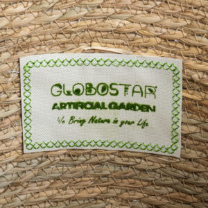 GloboStar® Artificial Garden ZAKYNTHOS 20336 ΣΕΤ 3 Διακοσμητικά Πλεκτά Καλάθια – Κασπώ Γλάστρες – Flower Pots Μπεζ με Μακραμέ A:Φ24cm x Υ20cm B:Φ28cm x Υ24cm C:Φ32cm x Υ28cm