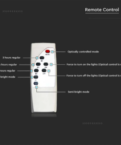 LED Ηλιακό Φωτιστικό Δρόμου 50W V-TAC PRO Samsung Chip 120° 3000lm Γκρι IP65 Ψυχρό 6400K για Ιστό & Τοίχο με Τηλεχειριστήριο – 20341