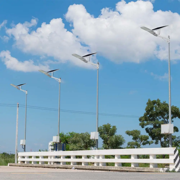 LED Ηλιακό Φωτιστικό Δρόμου 50W V-TAC PRO Samsung Chip 120° 3000lm Γκρι IP65 Ψυχρό 6400K για Ιστό & Τοίχο με Τηλεχειριστήριο – 20341