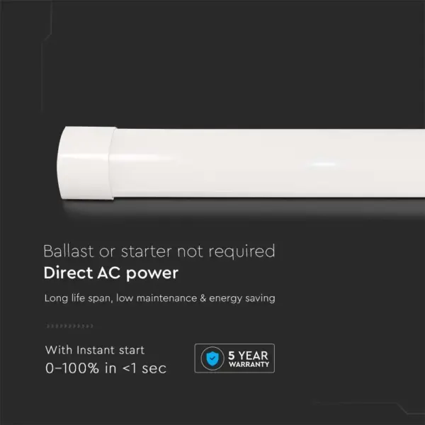 LED Πρισματικό Γραμμικό Φωτιστικό 150cm 50W V-TAC PRO Samsung Chip 6000lm 120° Φυσικό 4000K – 20354