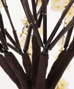 GloboStar® Artificial Garden SALMON CHERRY BLOSSOM TREE 20358 Τεχνητό Διακοσμητικό Δέντρο Σομόν Άνθος Κερασιάς Υ140cm