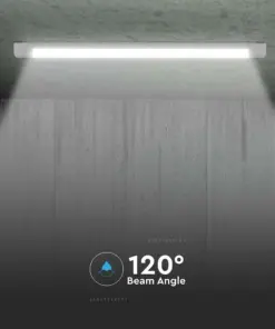 LED Πρισματικό Γραμμικό Φωτιστικό 60cm 15W V-TAC PRO 2250lm 120° Θερμό 3000K – 20359