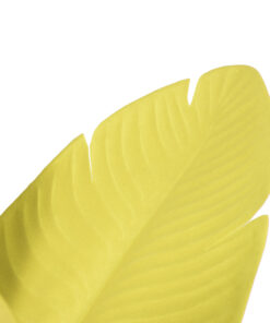 GloboStar® Artificial Garden YELLOW STRELITZIA 20367 Τεχνητό Διακοσμητικό Φυτό Κίτρινη Στερλίτσια Υ120cm