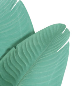 GloboStar® Artificial Garden TURQUOISE STRELITZIA 20368 Τεχνητό Διακοσμητικό Φυτό Τιρκουάζ Στερλίτσια Υ120cm