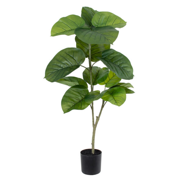 GloboStar® Artificial Garden FICUS RELIGIOSA TREE 20377 Τεχνητό Διακοσμητικό Φυτό Ιερή Συκή Υ100cm