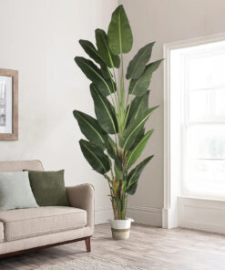 GloboStar® Artificial Garden BANANA TREE 20382 Τεχνητό Διακοσμητικό Φυτό Μπανανιά Υ300cm