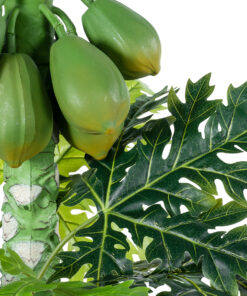 GloboStar® Artificial Garden PAPAYA TREE 20383 Τεχνητό Διακοσμητικό Φυτό Παπάγια Υ270cm