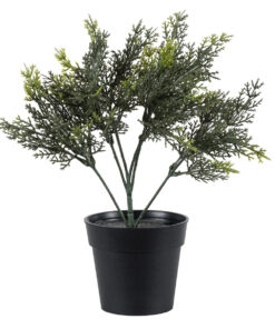 GloboStar® Artificial Garden LEMON CYPRESS 20389 Τεχνητό Διακοσμητικό Φυτό Λεμονόκυπάρισσο Υ30cm