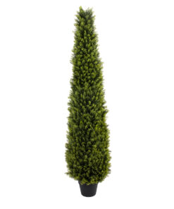 GloboStar® Artificial Garden CYPRESSUS SEMPERVIRENS 20395 Τεχνητό Διακοσμητικό Φυτό Μεσογειακό Κυπαρίσσι Υ150cm