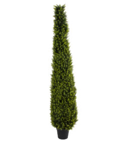 GloboStar® Artificial Garden CYPRESSUS SEMPERVIRENS 20396 Τεχνητό Διακοσμητικό Φυτό Μεσογειακό Κυπαρίσσι Υ180cm