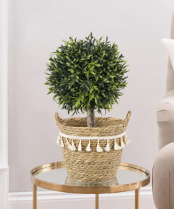 GloboStar® Artificial Garden FICUS BENJAMINA TREE 20397 Τεχνητό Διακοσμητικό Φυτό Φίκος Μπενζαμίνη Υ35cm