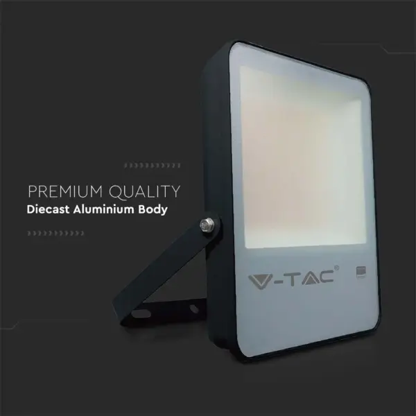 Προβολέας LED V-TAC PRO Samsung Chip 50W φυσικό λευκό 4000K Μαύρο σώμα 137lm/W Evolution – 20404