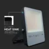 Προβολέας LED V-TAC PRO Samsung Chip 50W ψυχρό λευκό 6500K Μαύρο σώμα 137lm/W Evolution – 20405