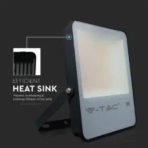 Προβολέας LED V-TAC PRO Samsung Chip 50W ψυχρό λευκό 6500K Μαύρο σώμα 137lm/W Evolution – 20405