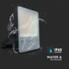 LED Προβολέας 100W V-TAC PRO Samsung Chip Μαύρος 100° 13700lm Αδιάβροχος IP65 Φυσικό 4000K – 20406