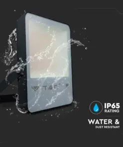 LED Προβολέας 100W V-TAC PRO Samsung Chip Μαύρος 100° 13700lm Αδιάβροχος IP65 Φυσικό 4000K – 20406