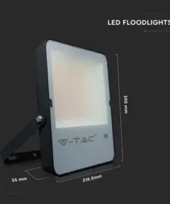 Προβολέας LED V-TAC PRO Samsung Chip 150W Ψυχρό Λευκό 6400K Μαύρο 20500lm Evolution – 20409