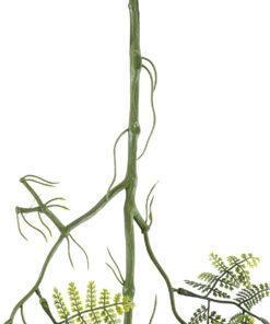 GloboStar® Artificial Garden FERN HANGING BRANCH 20410 Τεχνητό Διακοσμητικό Κρεμαστό Φυτό Φτέρη Υ89cm