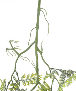 GloboStar® Artificial Garden FERN HANGING BRANCH 20413 Τεχνητό Διακοσμητικό Κρεμαστό Φυτό Φτέρη Υ89cm