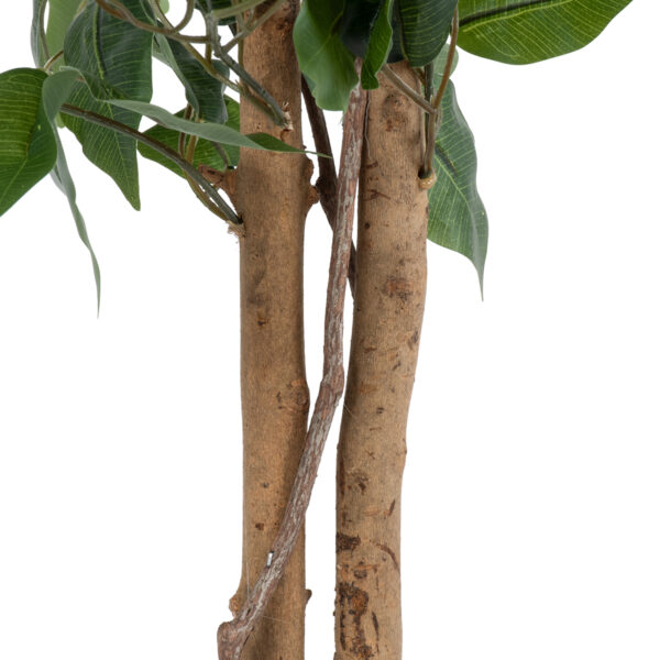 GloboStar® Artificial Garden FICUS BENJAMINA TREE 20415 Τεχνητό Διακοσμητικό Φυτό Φίκος Μπενζαμίνη Υ120cm