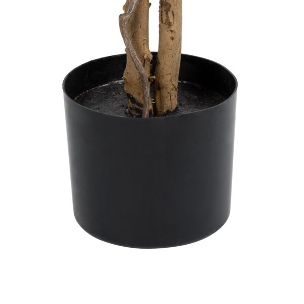 GloboStar® Artificial Garden FICUS BENJAMINA TREE 20415 Τεχνητό Διακοσμητικό Φυτό Φίκος Μπενζαμίνη Υ120cm