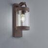 Φωτιστικό Τοίχου Trio Lighting   E27 Σκουριά Αλουμίνιο   IP44 204160124