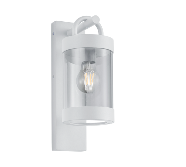 Φωτιστικό Τοίχου Trio Lighting   E27 Λευκό Ματ Αλουμίνιο   IP44 204160131
