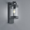 Φωτιστικό Τοίχου Trio Lighting   E27 Ανθρακί Αλουμίνιο   IP44 204160142