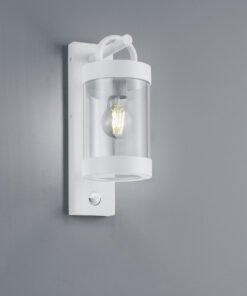 Φωτιστικό Τοίχου Trio Lighting E27 Λευκό Ματ Αλουμίνιο IP44 204169131