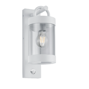 Φωτιστικό Τοίχου Trio Lighting   E27 Λευκό Ματ Αλουμίνιο   IP44 204169131