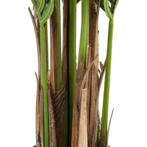 GloboStar® Artificial Garden ARECA PALM TREE 20419 Τεχνητό Διακοσμητικό Φυτό Φοινικόδεντρο Αρέκα Υ150cm