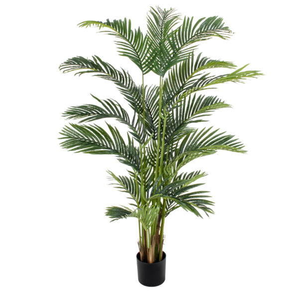 GloboStar® Artificial Garden ARECA PALM TREE 20420 Τεχνητό Διακοσμητικό Φυτό Φοινικόδεντρο Αρέκα Υ180cm