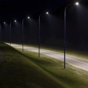 LED φωτιστικό δρόμου Samsung SMD 30W 4000Κ φυσικό λευκό 100lm/W με ρυθμιζόμενο αντάπτορα V-TAC – 20422