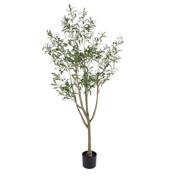 GloboStar® Artificial Garden OLIVE TREE 20423 Τεχνητό Διακοσμητικό Δέντρο Ελιά Υ170cm