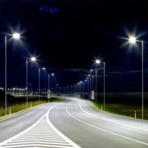 LED φωτιστικό δρόμου Samsung SMD 30W 6500Κ ψυχρό λευκό 100lm/W με ρυθμιζόμενο αντάπτορα V-TAC – 20423