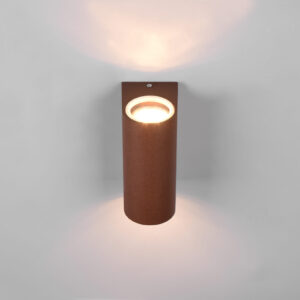 Φωτιστικό Τοίχου Trio Lighting ROYA  2x GU10 Σκουριά Χυτό Αλουμίνιο IP44  – 204260224