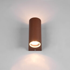 Φωτιστικό Τοίχου Trio Lighting ROYA  2x GU10 Σκουριά Χυτό Αλουμίνιο IP44  – 204260224