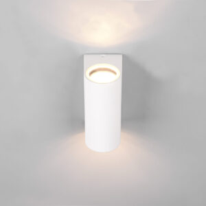 Φωτιστικό Τοίχου Trio Lighting ROYA 2x GU10 Λευκό Ματ Χυτό Αλουμίνιο IP44, Πάνω-κάτω φωτισμός- 204260231
