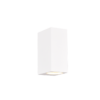 Φωτιστικό Τοίχου Trio Lighting ROYA 2x GU10 Λευκό Ματ Χυτό Αλουμίνιο IP44, Πάνω κάτω φωτισμός – 204269231